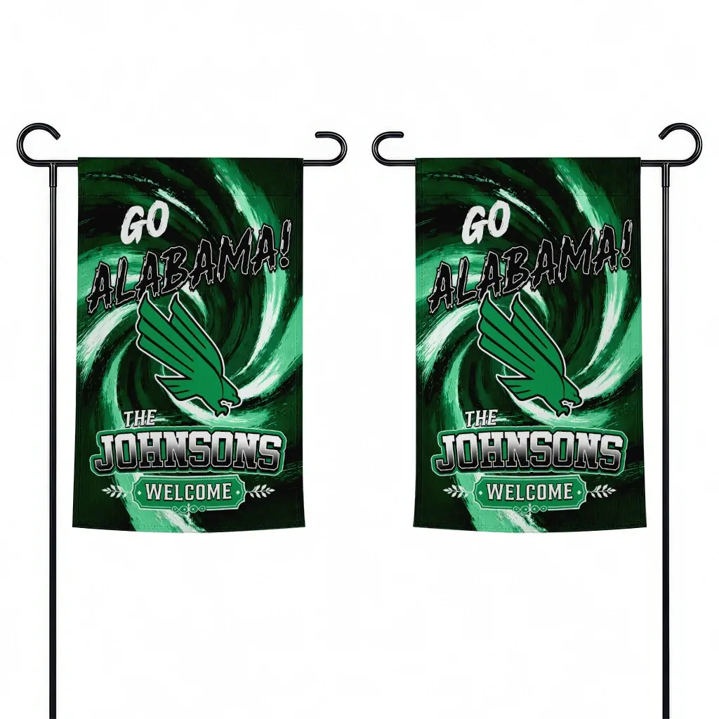 North Texas Mean Green Garden Flag Personalized Swirl Vortex Green Fashion Forward North Texas Mean Green Garden Flag Personalized Swirl Vortex Green Fashion Forward