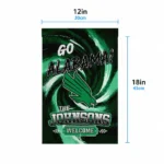 North Texas Mean Green Garden Flag Personalized Swirl Vortex Green Best Selling