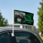 North Texas Mean Green House Flag Custom Framed Photo Green Black Best Selling