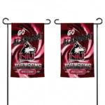 Northern Illinois Huskies Garden Flag Custom Swirl Vortex Red Best Selling