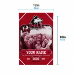 Northern Illinois Huskies Garden Flag Customized Photo Frame Red Best Selling
