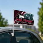 Northern Illinois Huskies House Flag Custom Diagonal Stripes Red Best Selling