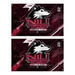 Northern Illinois Huskies House Flag Customized Speed Slashes Red Best Selling