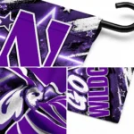 Northwestern Wildcats Garden Flag Customized Glowing Star Purple Best Selling
