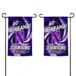 Northwestern Wildcats Garden Flag Customized Swirl Vortex Purple Best Selling