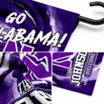 Northwestern Wildcats Garden Flag Customized Swirl Vortex Purple Best Selling