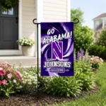Northwestern Wildcats Garden Flag Customized Swirl Vortex Purple Best Selling