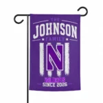 Northwestern Wildcats Garden Flag Personalized Distressed Stripes Purple Best Selling