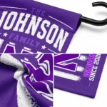 Northwestern Wildcats Garden Flag Personalized Distressed Stripes Purple Best Selling