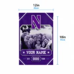 northwestern-wildcats-garden-flag-personalized-photo-frame-purple-best-selling.webp