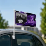 Northwestern Wildcats House Flag Personalized Framed Photo Purple Black Best Selling