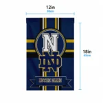 Notre Dame Fighting Irish Garden Flag Customized Circle Medallion Navy Best Selling
