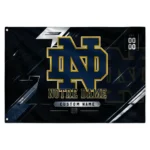 Notre Dame Fighting Irish House Flag Custom Speed Slashes Navy Best Selling