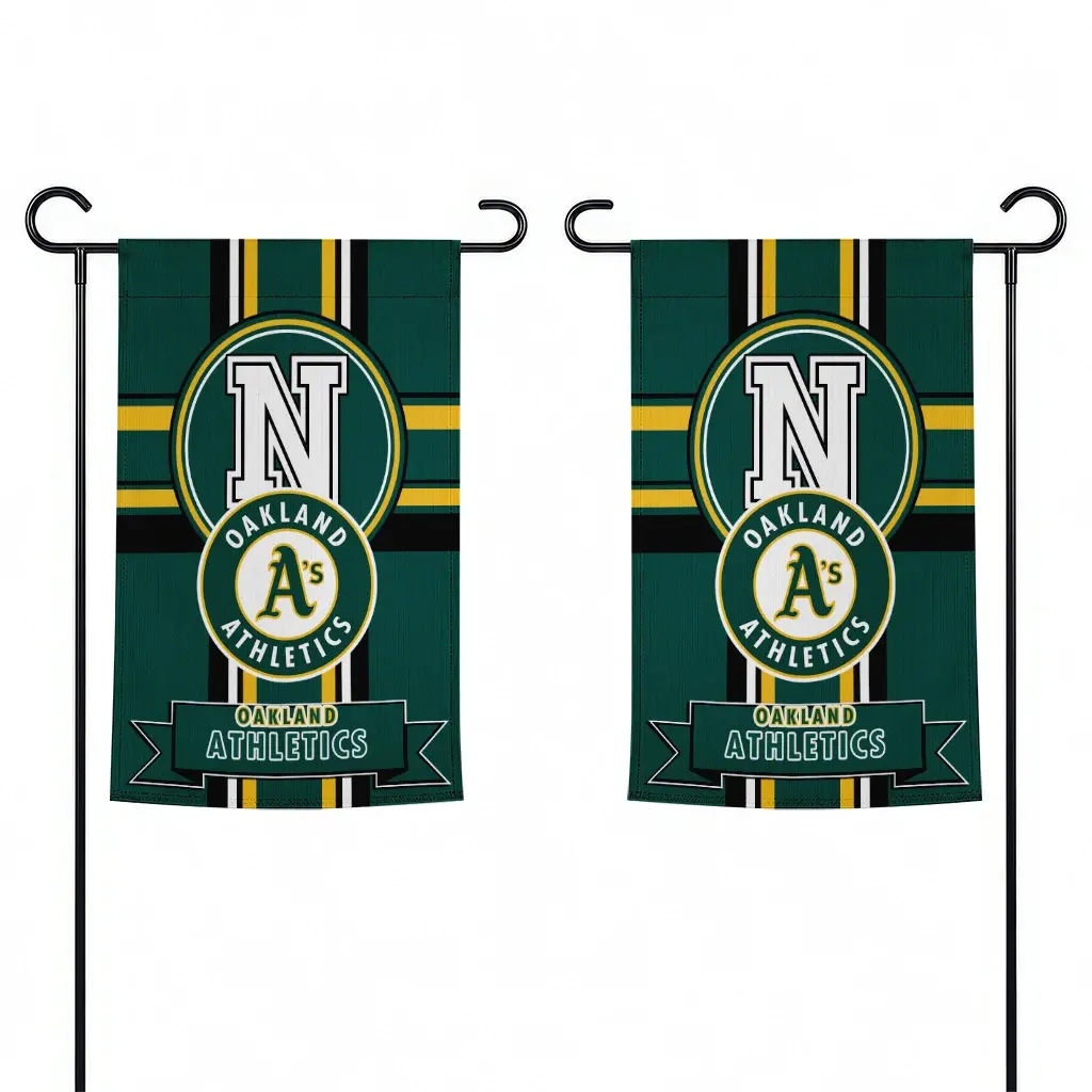 Oakland Athletics Garden Flag Custom Circle Medallion Green Fashion Forward Oakland Athletics Garden Flag Custom Circle Medallion Green Fashion Forward