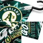 Oakland Athletics Garden Flag Customized Glowing Star Green Best Selling