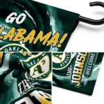 Oakland Athletics Garden Flag Customized Swirl Vortex Green Best Selling