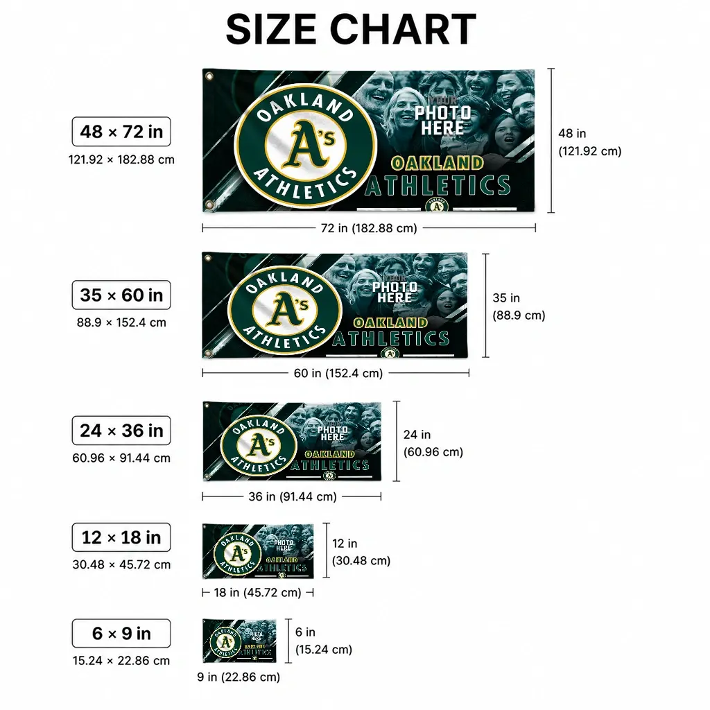 Oakland Athletics House Flag Customized Diagonal Stripes Green High Quality Oakland Athletics House Flag Customized Diagonal Stripes Green High Quality