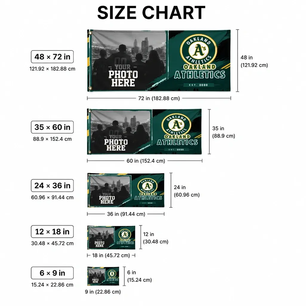 Oakland Athletics House Flag Personalized Framed Photo Green Black High Quality Oakland Athletics House Flag Personalized Framed Photo Green Black High Quality
