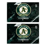 Oakland Athletics House Flag Personalized Speed Slashes Green Best Selling
