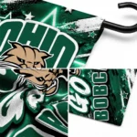 Ohio Bobcats Garden Flag Customized Glowing Star Green Best Selling