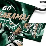 Ohio Bobcats Garden Flag Customized Swirl Vortex Green Best Selling
