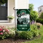 Ohio Bobcats Garden Flag Personalized Photo Frame Green Best Selling
