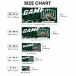 Ohio Bobcats House Flag Customized Action Streaks Green Best Selling