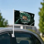 Ohio Bobcats House Flag Personalized Speed Slashes Green Best Selling