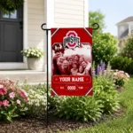 ohio-state-buckeyes-garden-flag-customized-photo-frame-scarlet-best-selling.webp