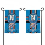 Oklahoma City Thunder Garden Flag Custom Circle Medallion Blue Best Selling