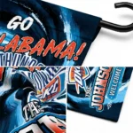 Oklahoma City Thunder Garden Flag Customized Swirl Vortex Blue Best Selling
