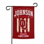Oklahoma Sooners Garden Flag Custom Distressed Stripes Crimson Best Selling