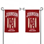 Oklahoma Sooners Garden Flag Custom Distressed Stripes Crimson Best Selling