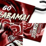Oklahoma Sooners Garden Flag Personalized Swirl Vortex Crimson Best Selling