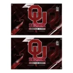 Oklahoma Sooners House Flag Custom Speed Slashes Crimson Best Selling