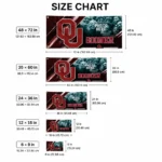 Oklahoma Sooners House Flag Personalized Diagonal Stripes Crimson Best Selling
