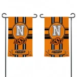 Oklahoma State Cowboys Garden Flag Custom Circle Medallion Orange Best Selling