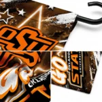 Oklahoma State Cowboys Garden Flag Customized Glowing Star Orange Best Selling