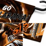 Oklahoma State Cowboys Garden Flag Customized Swirl Vortex Orange Best Selling
