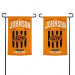 Oklahoma State Cowboys Garden Flag Personalized Distressed Stripes Orange Best Selling