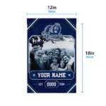 Old Dominion Monarchs Garden Flag Custom Photo Frame Blue Best Selling