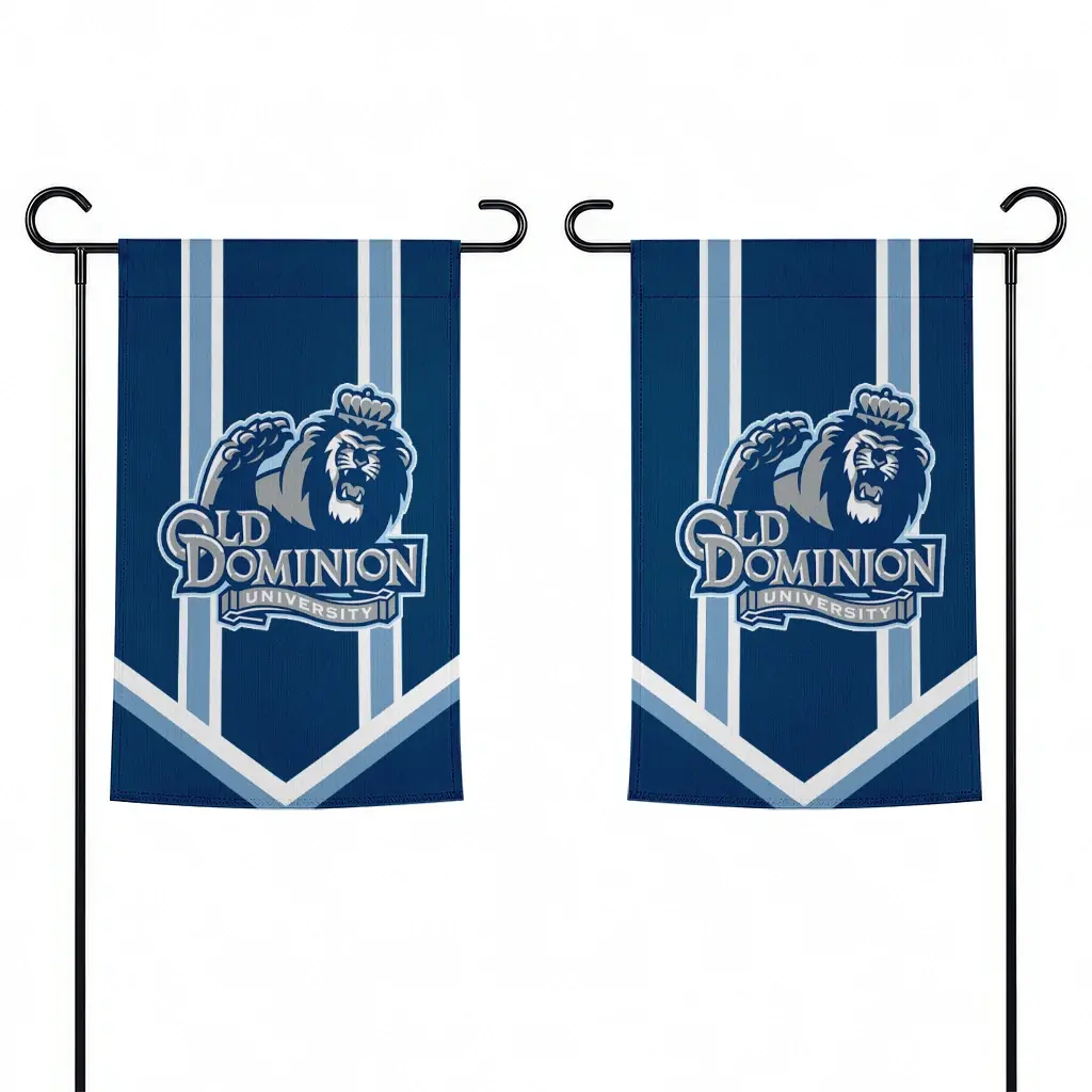 Old Dominion Monarchs Garden Flag Customized Chevron Stripes Blue Fashion Forward Old Dominion Monarchs Garden Flag Customized Chevron Stripes Blue Fashion Forward