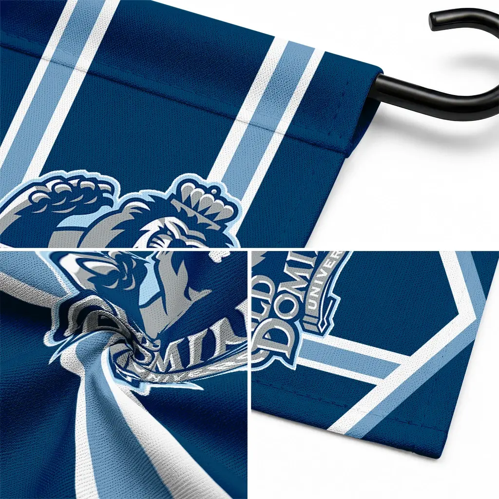 Old Dominion Monarchs Garden Flag Customized Chevron Stripes Blue Latest Model Old Dominion Monarchs Garden Flag Customized Chevron Stripes Blue Latest Model