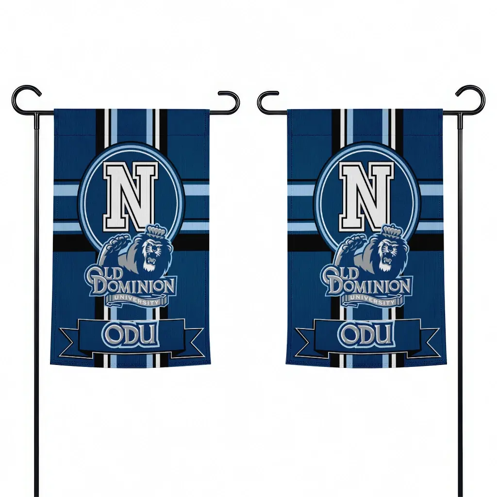 Old Dominion Monarchs Garden Flag Customized Circle Medallion Blue Fashion Forward Old Dominion Monarchs Garden Flag Customized Circle Medallion Blue Fashion Forward