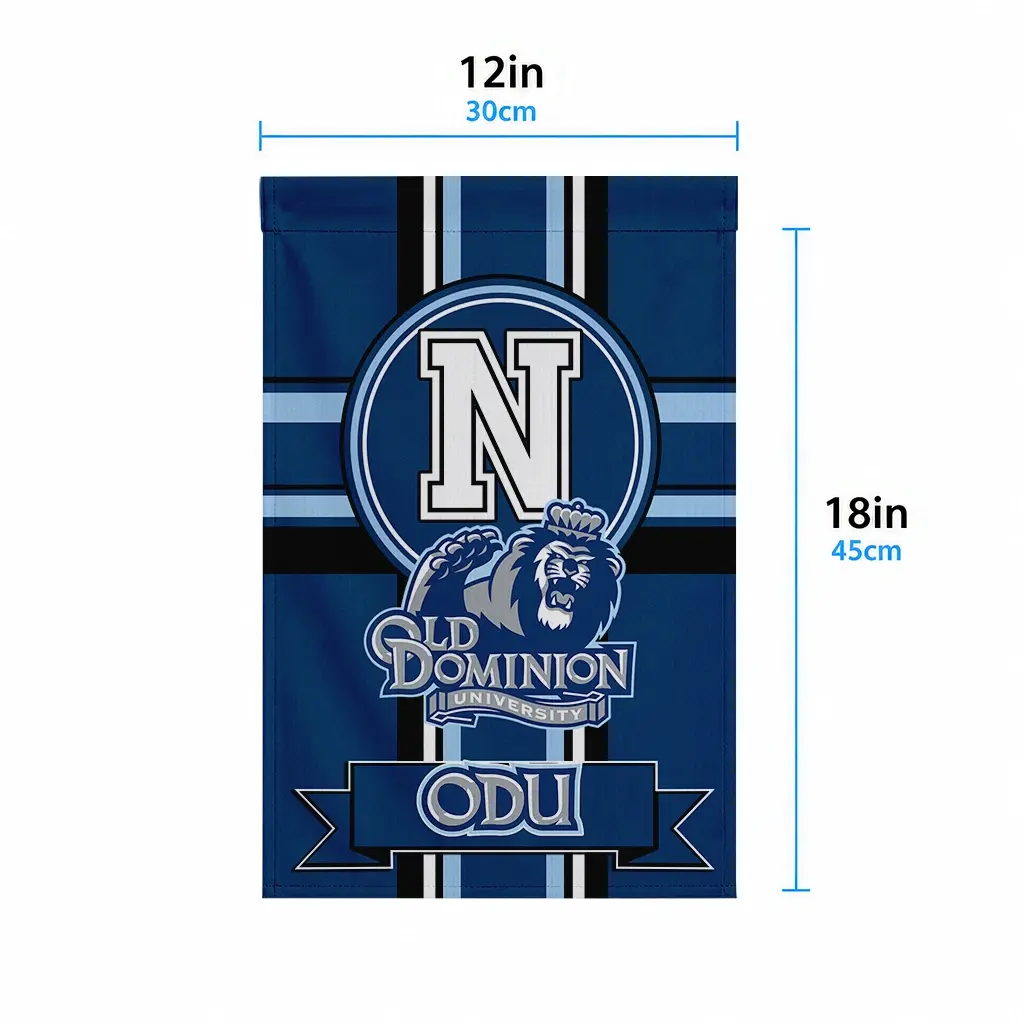 Old Dominion Monarchs Garden Flag Customized Circle Medallion Blue High Quality Old Dominion Monarchs Garden Flag Customized Circle Medallion Blue High Quality