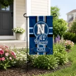 Old Dominion Monarchs Garden Flag Customized Circle Medallion Blue Best Selling