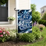 Old Dominion Monarchs Garden Flag Personalized Glowing Star Blue Best Selling
