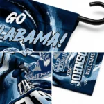 Old Dominion Monarchs Garden Flag Personalized Swirl Vortex Blue Best Selling