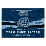 Old Dominion Monarchs House Flag Customized Brushed Streaks Blue Best Selling