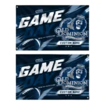 Old Dominion Monarchs House Flag Personalized Action Streaks Blue Best Selling
